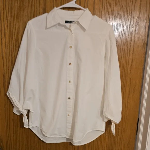 Ralph Lauren Classic White Shirt - Picture 1 of 4